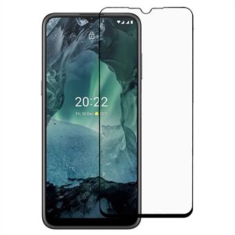 Volledig zelfklevend scherm bedrukte film van gehard glas voor Nokia G11 / G21, kristalheldere beschermfolie voor volledig scherm