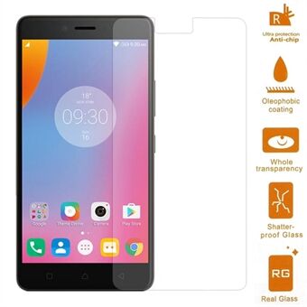 Screenprotector van gehard glas 0,3 mm voor Lenovo K6 Note (Arc Edge)