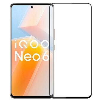 PINWUYO JK Gehard Glas Film Serie-2 voor vivo iQOO Neo6 volledige dekking Ultra Clear volledig zelfklevende screen protector