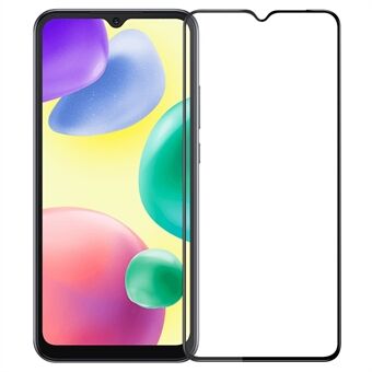 PINWUYO JK 3D Gebogen Gehard Glas Film-1 voor Xiaomi Redmi 10C HD Clear Anti-vingerafdruk Explosieveilige volledig zelfklevende schermbeschermer