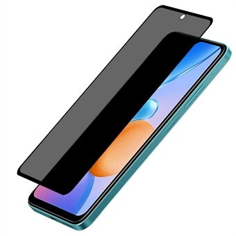 Voor Xiaomi Redmi 10 5G Privacy Screen Protector Anti-Peep Full Size Zijde Afdrukken Volledige Lijm Gehard Glas Film Guard