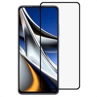 Voor Xiaomi Poco X4 Pro 5G Gehard Glas Film Zeefdruk Volledige Lijm Secundaire Uitharding Full Screen Protector: