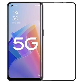 PINWUYO JK 3D gebogen gehard glas film-2 voor Oppo A96 (China) Anti-vingerafdruk Anti-explosie gehard glas Volledig zelfklevende schermbeschermer