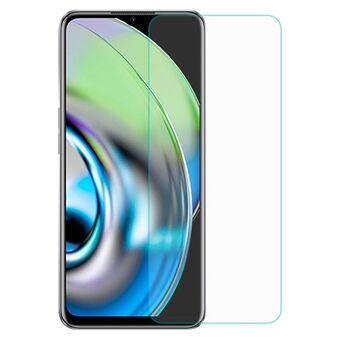 Ultradunne schermfolie voor Realme V23, 0,3 mm gebogen randen HD Helder Glad Anti-slijtage screenprotector van gehard glas