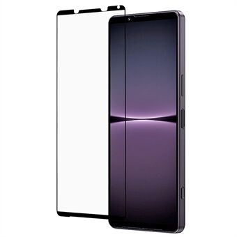 Voor Sony Xperia 1 IV Screen Gedrukt Gehard Glas Film Volledige Cover Anti-Dust Full Adhesive Telefoon Screen Protector: