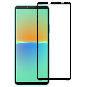 Telefoonscreenprotector voor Sony Xperia 10 IV, Full Cover Anti-stof Full Lijm Screen Print Screenprotector van gehard glas