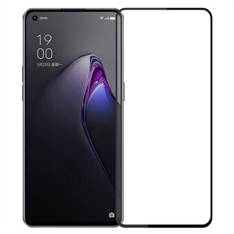 PINWUYO JK Gehard Glas Film Serie-2 voor Oppo Reno8 Pro + 5G Volledige Lijm Full Screen Protector Anti-explosie Gehard Glas Film