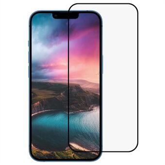 RURIHAI Secundaire verharding 0,26 mm dikke volledige schermbeschermer voor iPhone 14 Pro 6,1 inch, volledig zelfklevend Ultraheldere anti-explosie hoge aluminium-silicium glasfilm