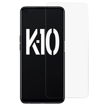 Voor Oppo K10 Pro 5G 2.5D Arc Randen Screen Film Hoge Aluminium-Silicium Glas Hoge Transparantie 9H Screen Protector