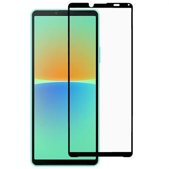 Voor Sony Xperia 10 IV Volledige Cover Anti-kras Volledige Lijm Mobiele Telefoon Screen Protector Zeefdruk Gehard Glas Film