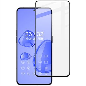 IMAK Pro+ Serie voor Oppo Reno8 Pro (China) 5G / Reno8 Pro+ 5G Schermbeschermer Volledige dekking Volledige lijm Anti-Shatter 9H bescherming Gehard glas Heldere film