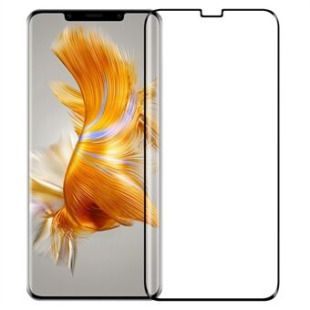 PINWUYO JK 3D Gebogen Gehard Glas Film-2 voor Huawei Mate 50 Pro 4G Volledige Cover Volledige Lijm Ultra HD Anti-vingerafdruk Screen Protector