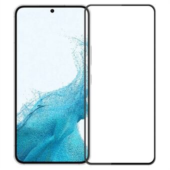 PINWUYO JK 3D Gebogen Gehard Glas Film-2 voor Samsung Galaxy S23 Plus Hoge Aluminium-silicium Glas Film Volledige Lijm Gevoelige Touch Anti-vingerafdruk Screen Protector