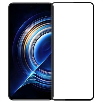 PINWUYO JK Gehard Glas Film Series-2 voor Xiaomi Redmi Note 12 Pro 5G / Note 12 Pro+ 5G Volledige lijm Ultra Clear Hoog Aluminium-silicium Glas Full Screen Protector