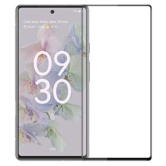 PINWUYO JK 3D Hot Bending Tempered Glass Film-2 voor Google Pixel 7a Anti-vingerafdruk Clear High Aluminium-silicium Glass Film Full Glue Shatterproof Screen Protector