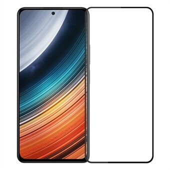 PINWUYO JK Gehard Glas Film Series-2 voor Xiaomi Redmi K60E 5G Scratch Hoog Aluminium-silicium Glas Volledige Cover Volledige Lijm Clear Film