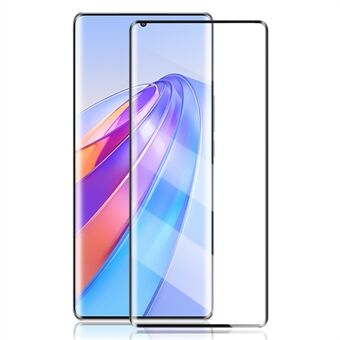 MOCOLO voor Honor X40 5G / X9a 5G / Magic5 Lite 5G 3D gebogen volledige schermbeschermer volledig lijm gehard glas HD heldere film - zwart