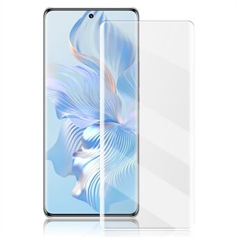 MOCOLO gehard glasfilm voor Honor 80 5G, UV-vloeistof 3D gebogen Scratch volledige schermbeschermer