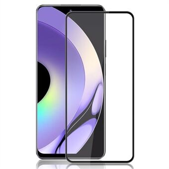 MOCOLO voor Realme 10 Pro 5G Screenprotector van gehard glas Zijdedruk Secundaire verharding onbreekbare film - zwart