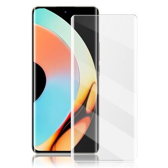 MOCOLO Voor Realme 10 Pro + 5G Super Clear Gehard Glas Film UV Vloeistof 3D Gebogen Volledige Covering Screen Protector