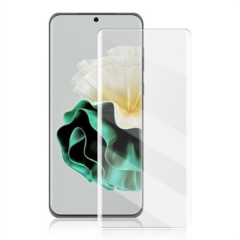 MOCOLO Voor Huawei P60 / P60 Pro UV Liquid Screen Protector 3D Gebogen Gehard Glas Clear Film