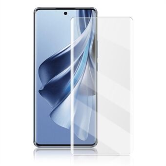 MOCOLO Voor Oppo Reno10 5G (Wereldwijd) Anti-kras Volledige Scherm Beschermer 3D Gebogen UV Vloeibaar Gehard Glas Folie