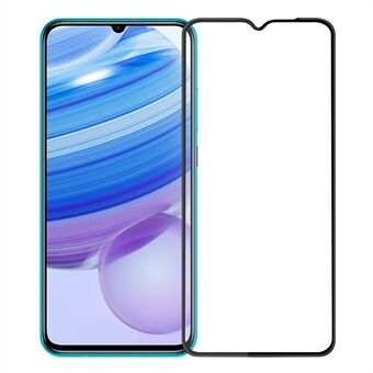 PINWUYO JK 3D Gebogen Gehard Glas Folie-2 voor Xiaomi Redmi 11A 4G Volledige Lijm Hoge Aluminium-silicium Glas Screenprotector