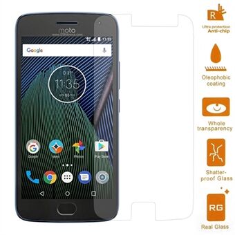 Screenprotector van 0,3 mm gehard glas voor Motorola Moto G5 Plus (Arc Edge)