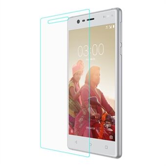 Voor Nokia 3 0.3mm Gehard Glas Screen Protector Mobiele Film (Arc Edge)