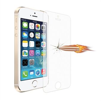 0.3 mm 2.5D Mat Gehard Glas Screenprotector voor iPhone SE 5s 5 5c