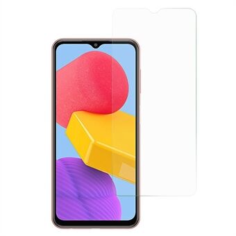 AMORUS 9H Hardheid Screen Protector voor Samsung Galaxy F13 4G, Hoge Aluminium-silicium Glas 2.5D Arc Edge Anti-explosie Film