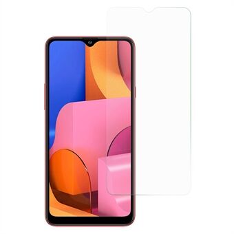 AMORUS Voor Samsung Galaxy A20s Hoge Aluminium-silicium Glas HD Visuele Film Anti-olie 2.5D Arc Edge Screen Protector: