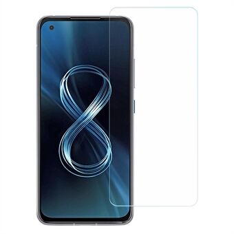 AMORUS Voor Asus Zenfone 8 Hoge Aluminium-silicium Glas Film Anti-vlek explosieveilige 2.5D Arc Edge Screen Protector