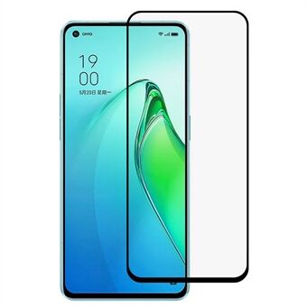 Mobiele Telefoon Screen Protector voor Oppo Reno8 Pro 5G, HD Clear Volledige Dekking Anti- Scratch Volledige Lijm Zijde Afdrukken Gehard Glas Film