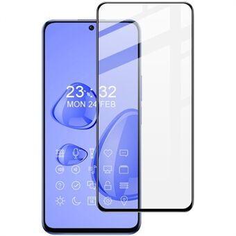 IMAK Pro + Serie voor Honor X8 HD Ultra Clear Full Covering Gehard Glas Flim Anti- Scratch Volledige Lijm Screen Protector