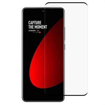 Voor Xiaomi 12S 5G/12X 5G/12 5G Hoge lichtdoorlatendheid Zijde afdrukken Anti- Scratch Volledige dekking Zijlijm Zwarte Edge Gehard glas Telefoon Screen Protector Film