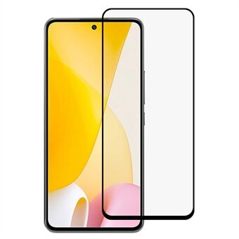 Voor Xiaomi 12 Lite 5G Zijdedruk Screen Protector Hoge Verduidelijken Volledige Lijm Volledige Bescherming Gehard Glas Film: