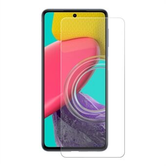 ENKAY HAT Prince voor Samsung Galaxy M53 5G Anti-vingerafdruk Gehard Glas Film HD Volledige Lijm 2.5D Arc Edge 0.26mm 9H Anti-explosie Screen Protector