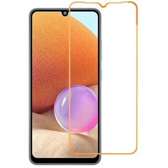 Voor Samsung Galaxy A32 4G (EU-versie) Anti-explosie Compleet Die Lichtgevende Screen Protector Anti-vingerafdruk Gehard Glas Film