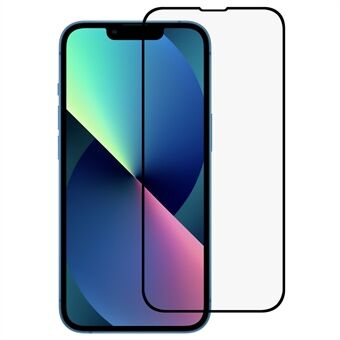 Volledige dekkende 9D-film van gehard glas voor iPhone 14 Max 6.7 inch, zijlijm Anti-gebroken zeefdrukschermbeschermer