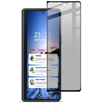 IMAK Voor Samsung Galaxy Z Fold4 5G Anti Spy Gehard Glas Screen Protector Volledige Lijm Gevoelige Touch Film