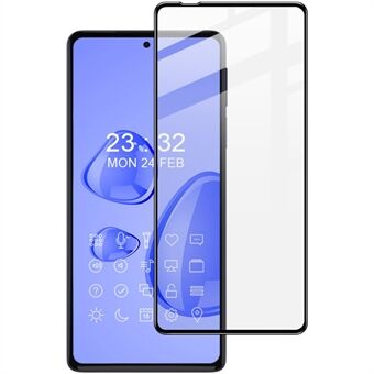 IMAK Pro+ Serie voor Motorola Edge 30 Pro /Edge+ (2022) Anti-explosie Screen Protector 9H Hardheid Gehard glas Volledige lijm Volledige dekking Film