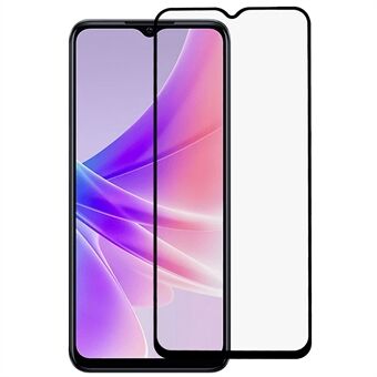 Stofdicht Volledige Lijm Gehard Glas Film Voor Oppo A57 (2022) 5G, anti-explosie Volledige Dekking HD Zijde Afdrukken Telefoon Screen Protector