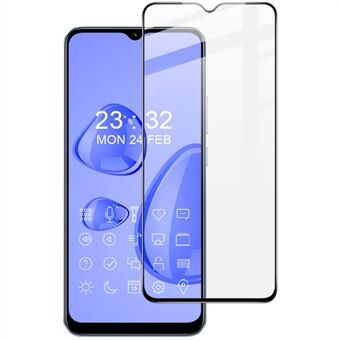 IMAK Pro+ Serie voor Realme C30 4G/V20 5G Gehard Glas Full Screen Protector Anti- Scratch Volledige Lijm HD Clear Film