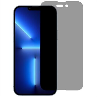 RURIHAI Volledige Lijm Screen Protector voor iPhone 14 Pro Max 6.7 inch, Eenvoudige Installatie Anti- Spy Volledige Covering Gehard Glas Film