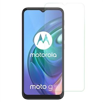 Mobiele Telefoon Screen Protector voor Motorola Moto G10, Gladde 2.5D Arc Edge Anti-explosion HD Clear Tempered Glass Film