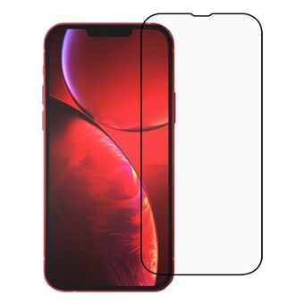 Voor iPhone 14 Pro Max 6.7 inch 9D Zijde Print HD Volledige Dekking Anti-slijtage Gehard Glas Volledige Lijm Beschermfolie