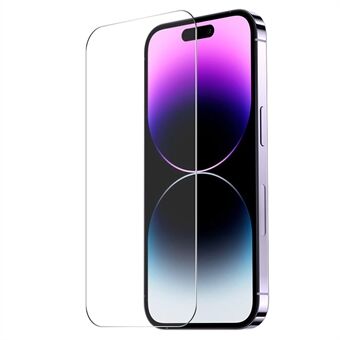 ENKAY HAT PRINCE Voor iPhone 16 Plus Anti-kras Hoog Aluminium-siliconen Glas Film 0.26mm 2.5D