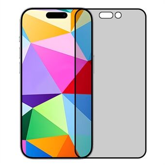 RURIHAI Voor iPhone 16 Pro Max Anti-Spion Schermbeschermer Hoogwaardig Aluminium-Silicium Glazen Film