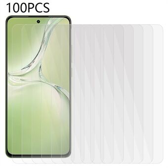 100 stuks voor Oppo K12x 5G (China) / OnePlus Nord CE4 Lite 5G Gehard Glas Telefoon Schermbeschermer HD Helder